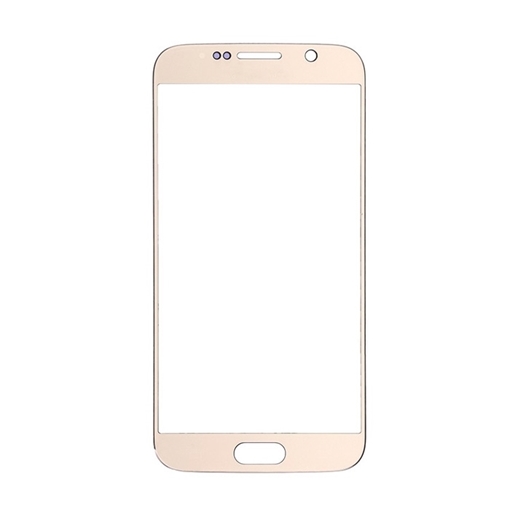  Τζαμάκι οθόνης Lens για Samsung Galaxy G920 S6 - Χρώμα: Χρυσό