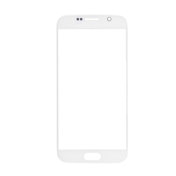  Τζαμάκι οθόνης Lens για Samsung Galaxy G920 S6 - Χρώμα: Λευκό