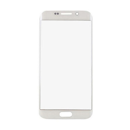 Τζαμάκι οθόνης Lens για Samsung G925 S6 Edge - Χρώμα: Λευκό