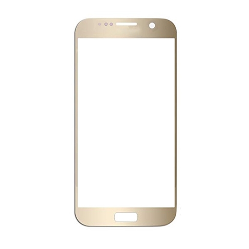 Τζαμάκι οθόνης Lens για Samsung Galaxy G930 S7 - Χρώμα: Χρυσό