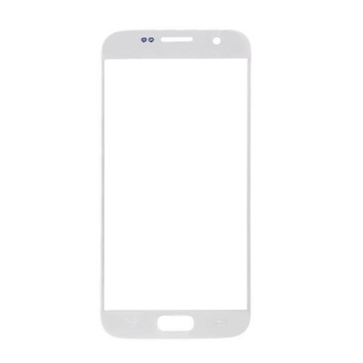 Τζαμάκι οθόνης Lens για Samsung G930 S7 - Χρώμα: Λευκό