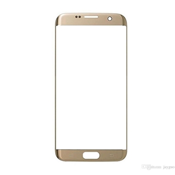Τζαμάκι οθόνης Lens για Samsung G935 S7 Edge - Χρώμα: Χρυσό