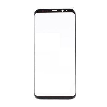 Τζαμάκι οθόνης Lens για Samsung G950 S8 - Χρώμα: Μαύρο