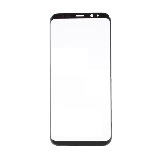 Τζαμάκι οθόνης Lens για Samsung G950 S8 - Χρώμα: Μαύρο