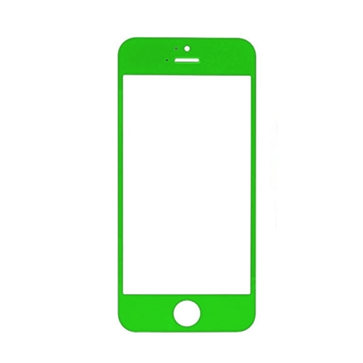 Τζαμάκι οθόνης Lens για iPhone 5G - Χρώμα: Πράσινο