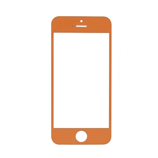 Τζαμάκι οθόνης Lens για iPhone 5G - Χρώμα: Πορτοκαλί
