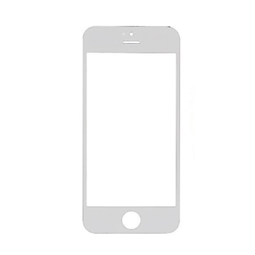Τζαμάκι οθόνης Lens για iPhone 5G - Χρώμα: Λευκό