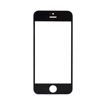 Τζαμάκι οθόνης Lens για iPhone 5G - Χρώμα: Μαύρο