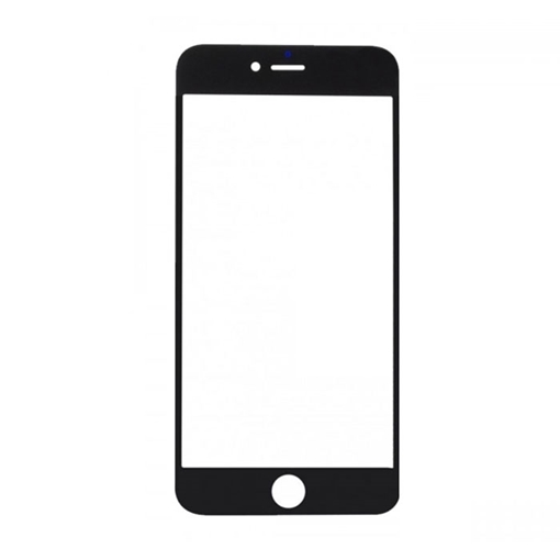 Τζαμάκι οθόνης Lens για iPhone 6G - Χρώμα: Μαύρο