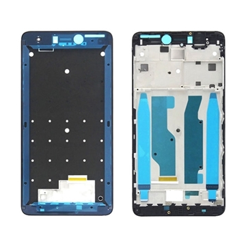 Μπροστινό Πλαίσιο Οθόνης Front LCD Frame για Xiaomi Redmi Note 4X - Χρώμα: Μαύρο