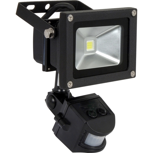 LED PIR Floodlight 10W With Motion Sensor Wateproof IP65