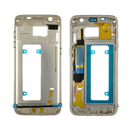 Μεσαίο Πλαίσιο Middle Frame για Samsung G935F Galaxy S7 Edge - Χρώμα: Χρυσό