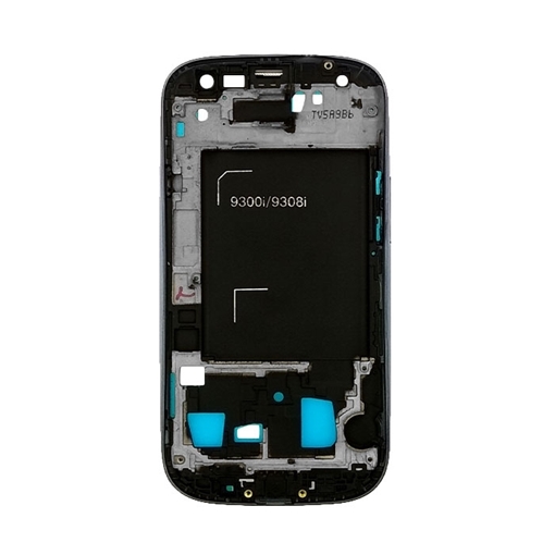 Μπροστινό Πλαίσιο Οθόνης Front LCD Frame για Samsung I9301 Galaxy S3 Neo - Χρώμα: Ασημί