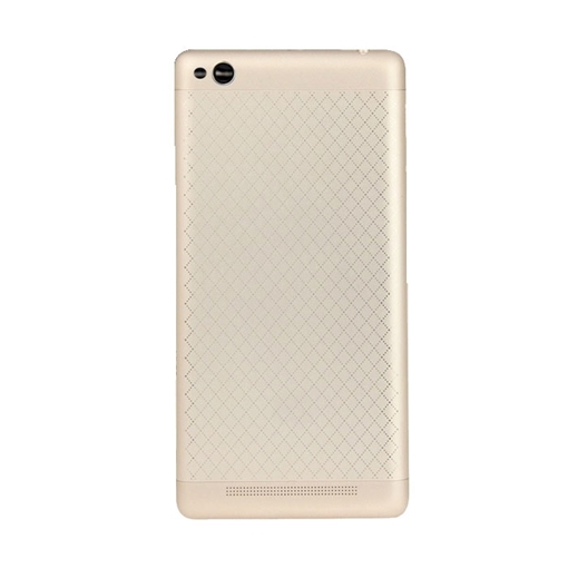 Πίσω Καπάκι για Xiaomi Redmi 3 - Χρώμα: Χρυσό 