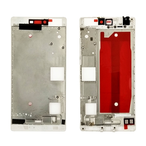 Μπροστινό Πλαίσιο Οθόνης LCD Frame για Huawei P8 - Χρώμα: Λευκό