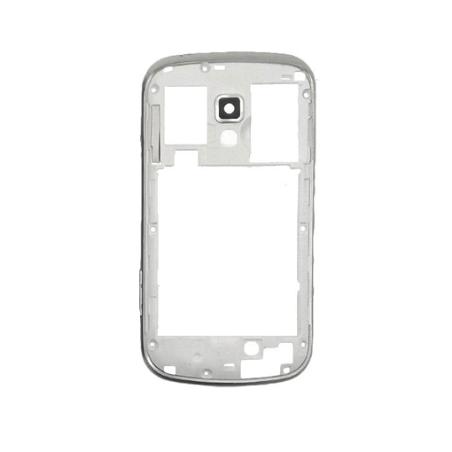 Μεσαίο Πλαίσιο Middle Frame για Samsung Galaxy S Duos S7562/S Duos 2 S7582 Dual - Χρώμα: Λευκό