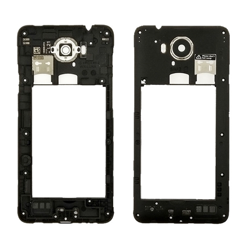 Μεσαίο Πλαίσιο Middle Frame για Huawei Y3II / Y3 2 - Χρώμα: Μαύρο
