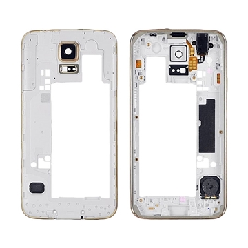 Μεσαίο Πλαίσιο Middle Frame για Samsung G900F Galaxy S5 - Χρώμα: Χρυσό