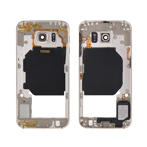 Μεσαίο Πλαίσιο Middle Frame για Samsung G920F Galaxy S6 - Χρώμα: Χρυσό