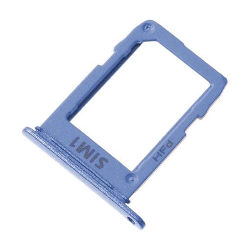 Υποδοχή Κάρτας Single SIM (SIM Tray) για Samsung Galaxy J4 Plus J415F / J6 Plus J610F - Χρώμα: Μπλε