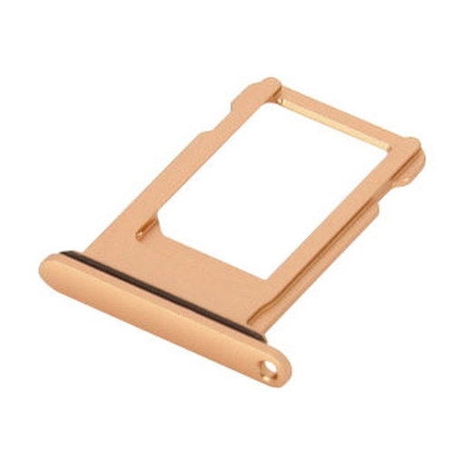 Υποδοχή Κάρτας Single Sim για Apple iPhone 8 Plus - Χρώμα: Ροζ Χρυσό