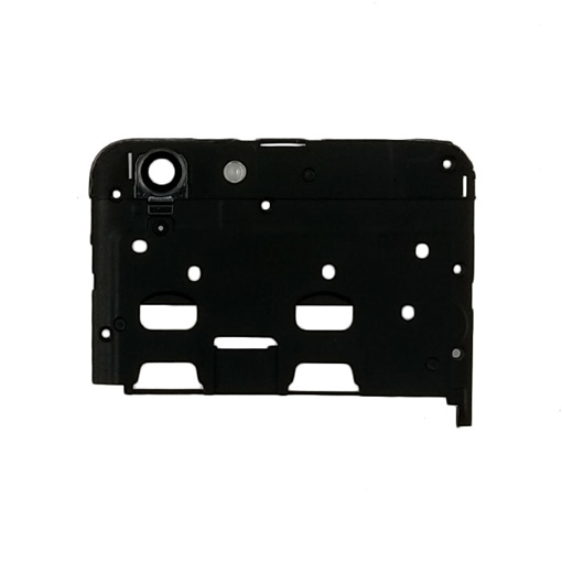 Μεσαίο Πλαίσιο Upper Middle Frame με Τζαμάκι Κάμερας για Lenovo A6020  - Χρώμα: Μαύρο