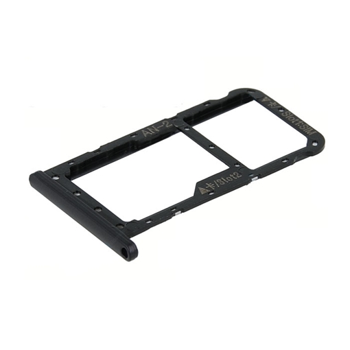 Υποδοχή Κάρτας Dual Sim Tray και SD για Huawei P20 Lite - Χρώμα: Μαύρο 