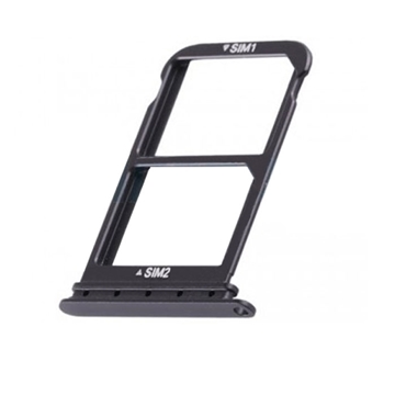 Υποδοχή Κάρτας Dual Sim Tray για Huawei P20 Pro - Χρώμα: Μαύρο