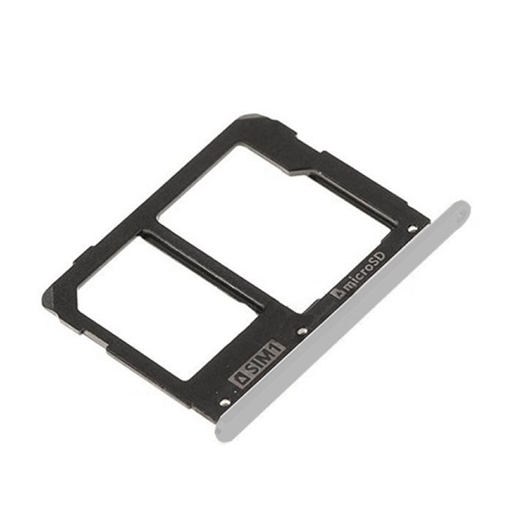 Picture of SIM Tray Single SIM and SD for Samsung Galaxy A9 Pro 2016 A910F - Color: Silver