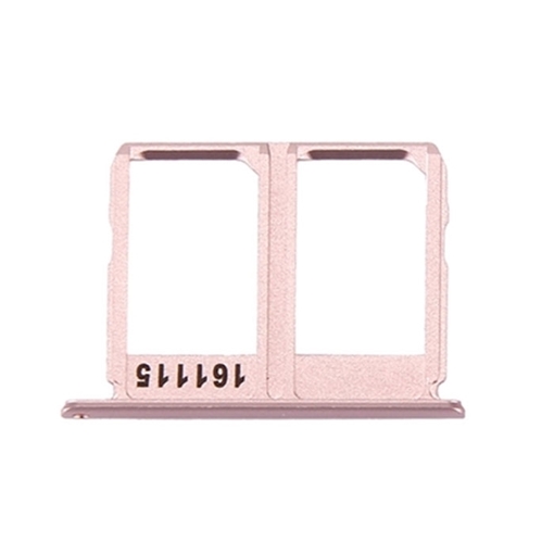 Υποδοχή Κάρτας Dual SIM (SIM Tray) για Samsung Galaxy C9 C9000 /C9 Pro - Χρώμα: Ροζ