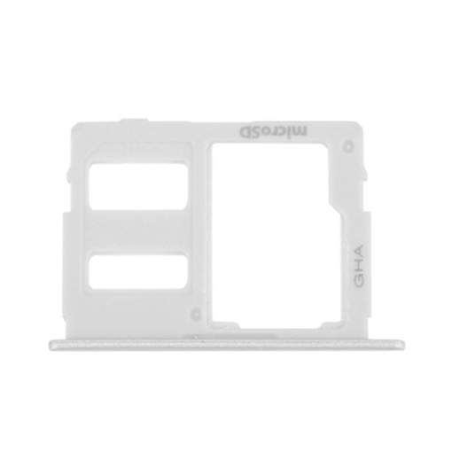 Picture of Single SIM and SD Tray for Samsung Galaxy J3 2017 J330F / J5 2017 J530F / J7 2017 J730F - Color: White