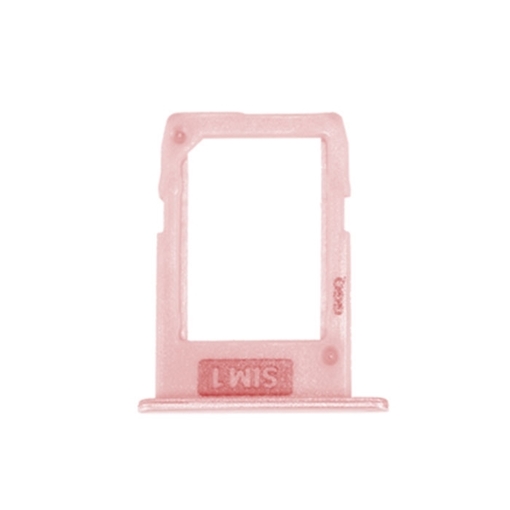 Picture of Single SIM and SD Tray for Samsung Galaxy J3 2017 J330F / J5 2017 J530F / J7 2017 J730F - Color: Rose