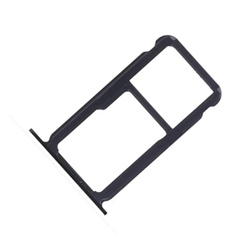  Υποδοχή Κάρτας Dual Sim Tray και SD για Huawei P8 Lite 2017/Honor 8 Lite - Χρώμα: Μαύρο