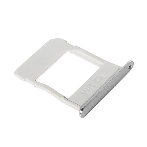 Picture of Single SIM and SD Tray for Samsung Galaxy Note 5 N920F - Color: Silver