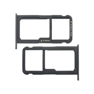 Picture of SIM Tray Single SIM (SIM Tray) and SD for Huawei P8 - Color: Black