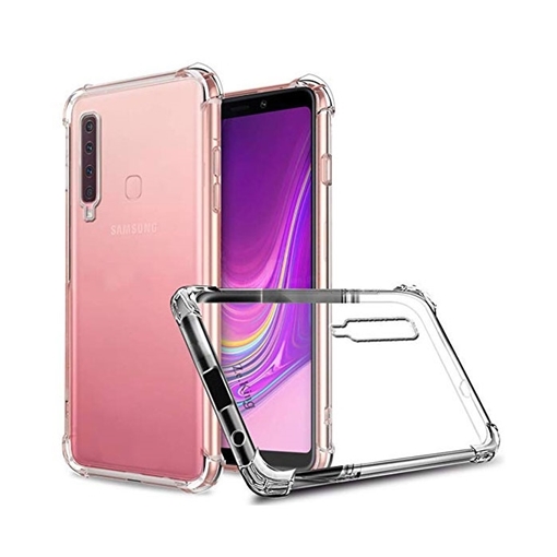 Θήκη Πλάτης Σιλικόνης για Samsung A920F Galaxy A9 2018 - Χρώμα: Διάφανο