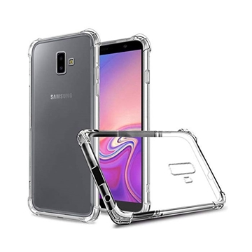 Θήκη Πλάτης Σιλικόνης για Samsung J610FN Galaxy J6 Plus - Χρώμα: Διάφανο