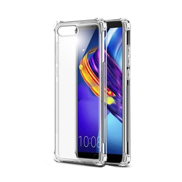 Θήκη Πλάτης Σιλικόνης για Huawei  Honor 10 - Χρώμα: Διάφανο
