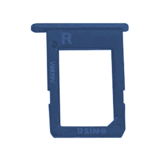 Picture of Single SIM and SD Tray for Samsung Galaxy J4 2018 J400F - Color: Blue