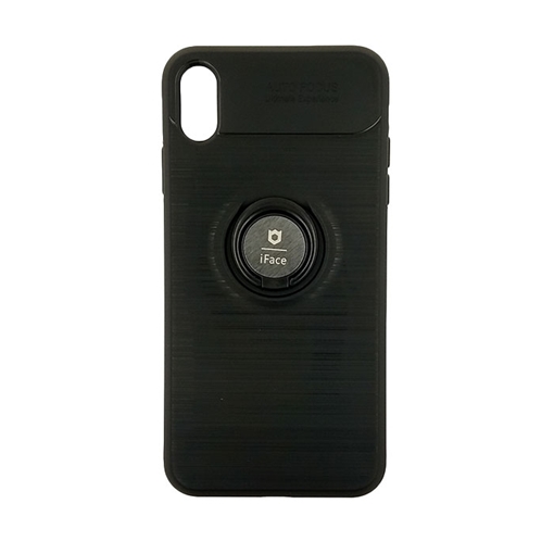 Θήκη Πλάτης iFace Με Βάση Στήριξης για Apple iPhone XS Max - Χρώμα: Μαύρο