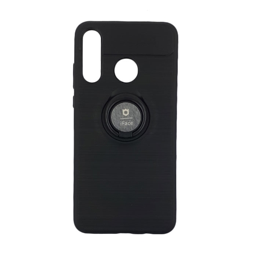 Θήκη Πλάτης iFace Με Βάση Στήριξης για Huawei P30 Lite MAR-L01A - Χρώμα: Μαύρο