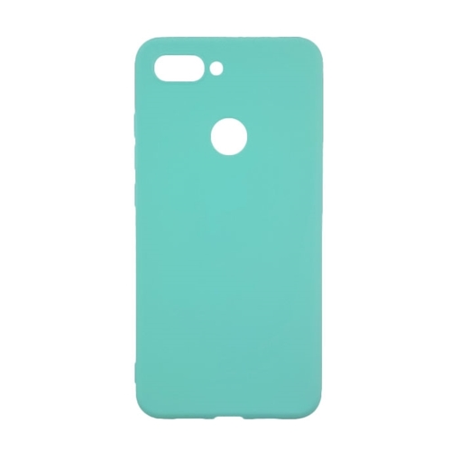Θήκη Πλάτης Σιλικόνης Candy Color για Xiaomi Mi 8 Lite - Χρώμα: Τιρκουάζ