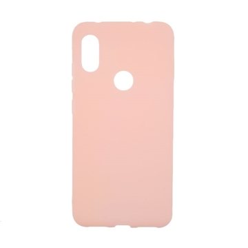 Θήκη Πλάτης Σιλικόνης για Xiaomi Redmi Note 6 Pro - Χρώμα: Χρυσό Ροζ