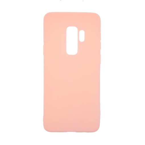 Θήκη Πλάτης Σιλικόνης για Samsung G965F Galaxy S9 Plus - Χρώμα: Χρυσό Ροζ