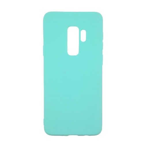 Θήκη Πλάτης Σιλικόνης για Samsung G965F Galaxy S9 Plus - Χρώμα: Τιρκουάζ