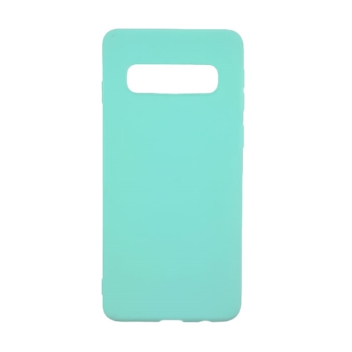 Θήκη Πλάτης Σιλικόνης για Samsung G973F Galaxy S10 - Χρώμα: Τιρκουάζ
