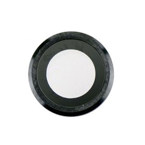Τζαμάκι κάμερας (camera lens) με Πλαίσιο για Apple iPhone 6/6S - Χρώμα: Μαύρο