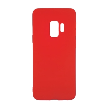 Θήκη Πλάτης Σιλικόνης για Samsung G960F Galaxy S9 - Χρώμα: Κόκκινο