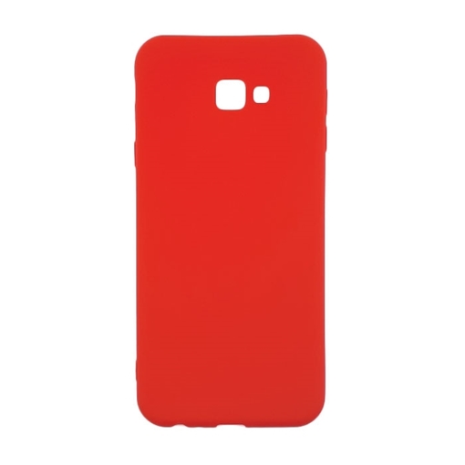 Θήκη Πλάτης Σιλικόνης για Samsung J415F Galaxy J4 Plus - Χρώμα: Κόκκινο