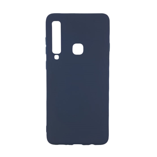 Θήκη Πλάτης Σιλικόνης για Samsung A920F Galaxy A9 2018 - Χρώμα: Σκούρο Μπλε
